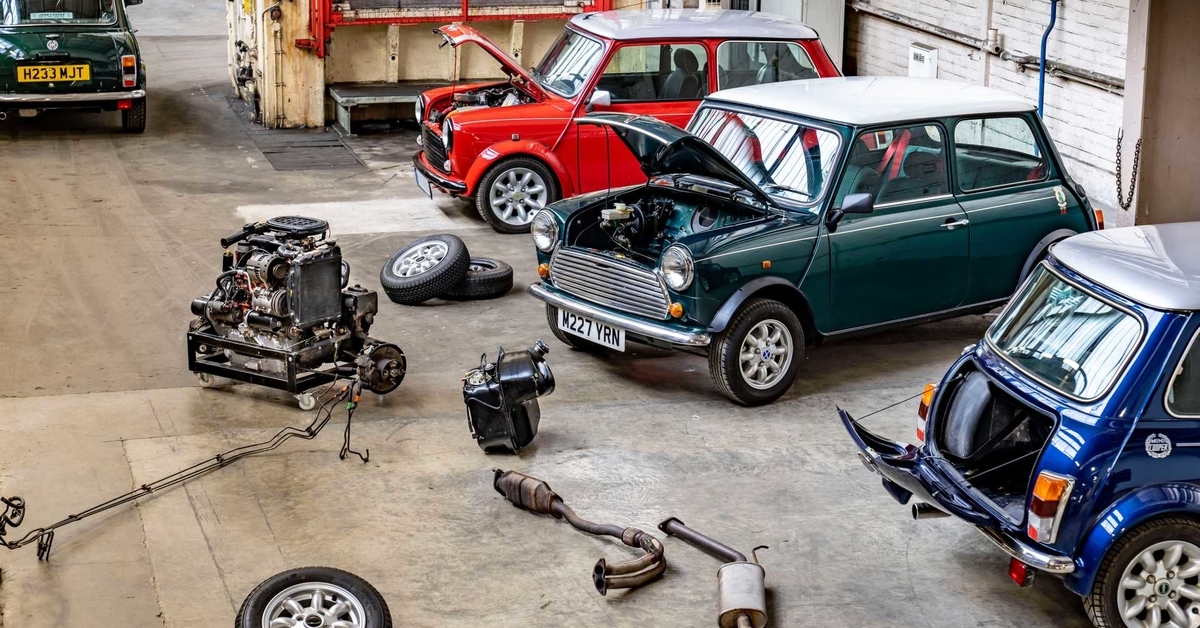 Classic Mini ถูกเปลี่ยนถ่ายหัวใจใหม่ให้กลายเป็นรถไฟฟ้ามีพลังถึง 120 แรงม้า